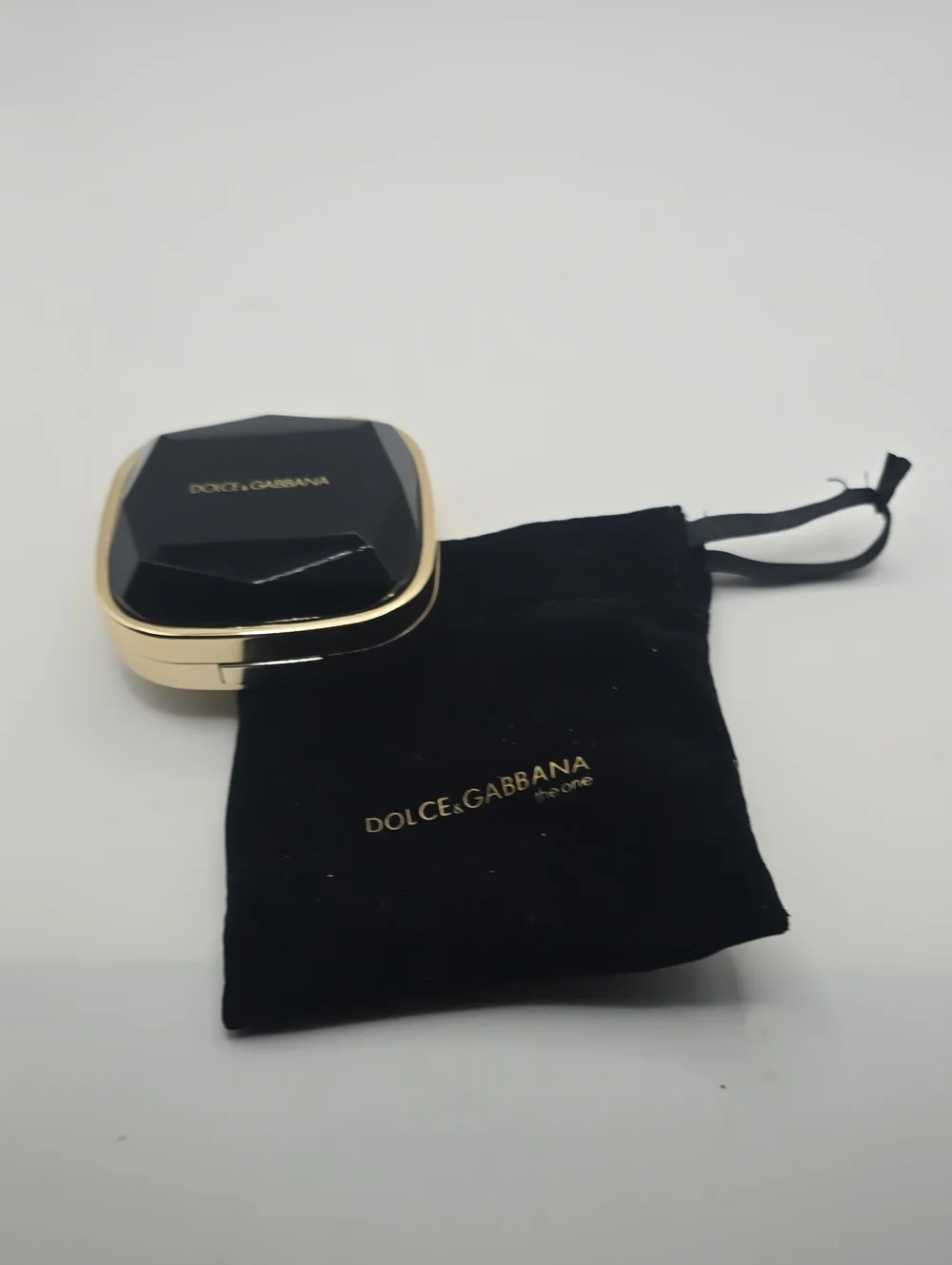 Dolce & Gabbana Dual Mirror Compact Case With Small Pouch